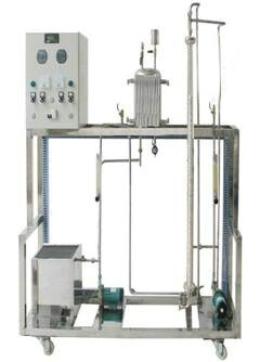 连续流动反应器中的返混测定实验装置